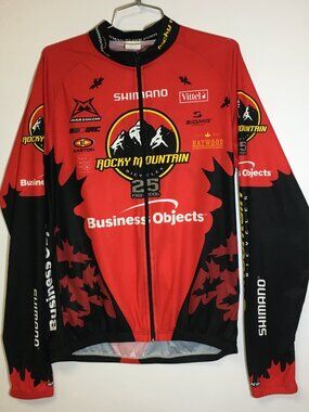 Sugoi Evolution Mens Longsleeve Cycling Jersey - Size XL - 22QS6D